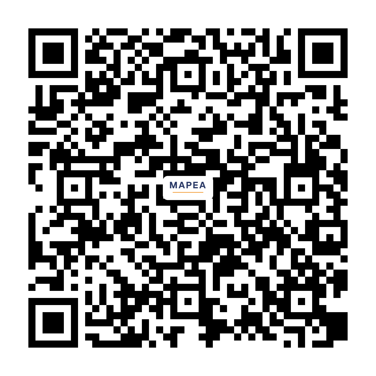 QR code to open the interactive MAPEA reading.